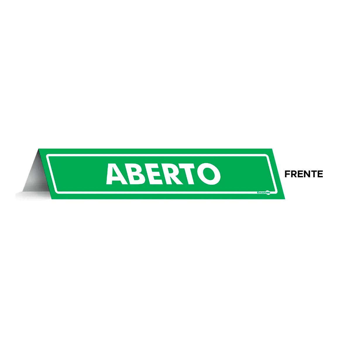 Placa Aberto/Fechado  - Encartale