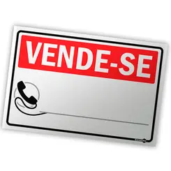 Placa Vende-se - Encartale