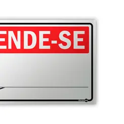 Placa Vende-se - Encartale
