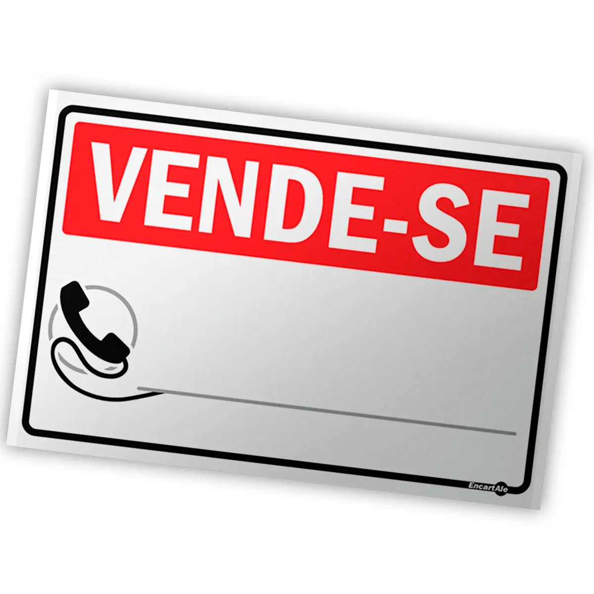 Placa Vende-se - Encartale