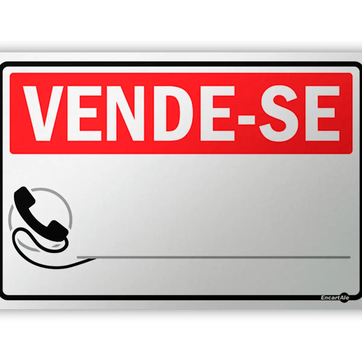 Placa Vende-se - Encartale