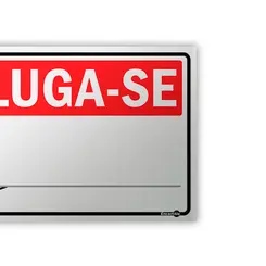 Placa Aluga-se - Encartale
