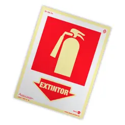 Extintor Com Pictograma - Encartale