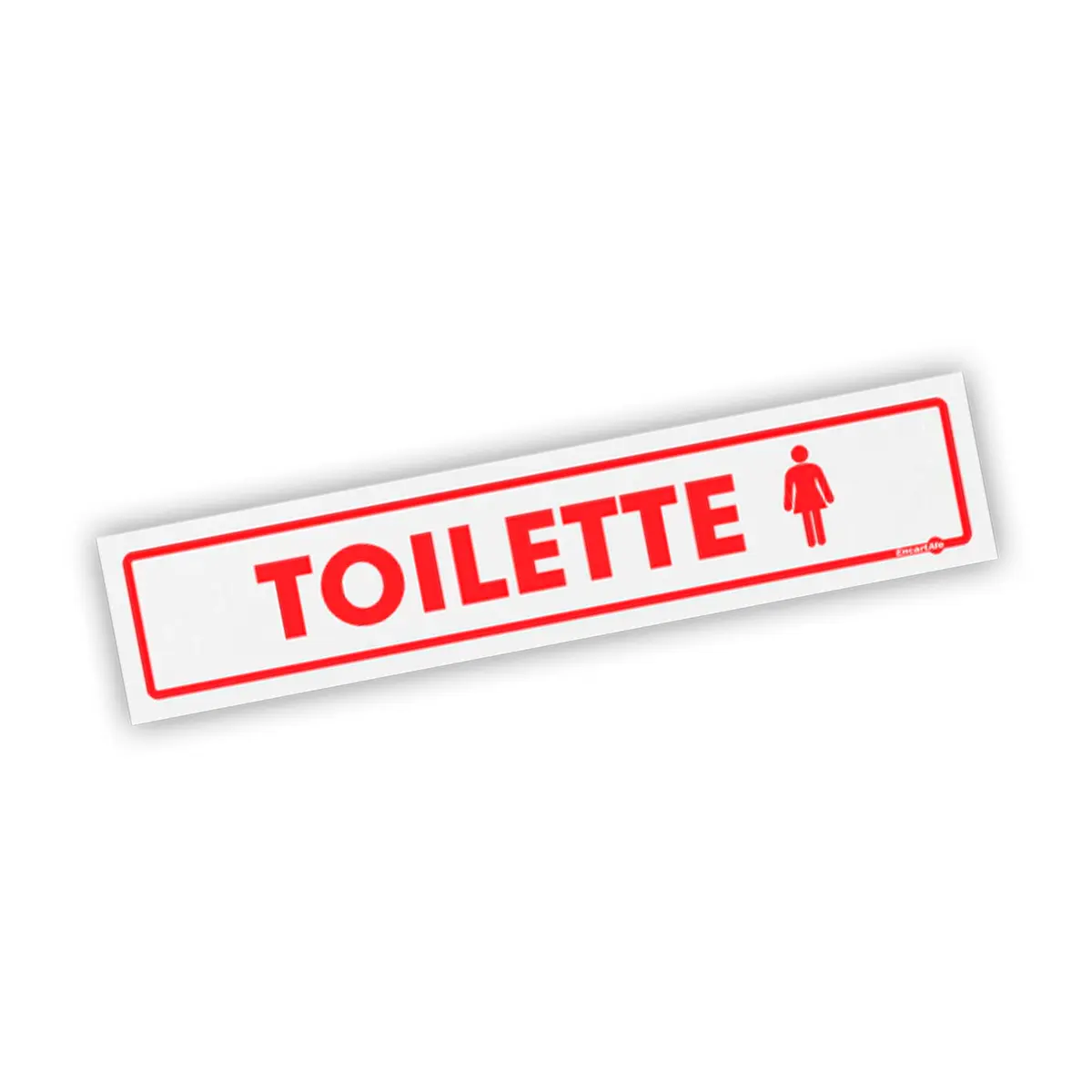 Placa Toilette Feminino - Encartale
