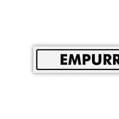 Placa Empurre  - Encartale