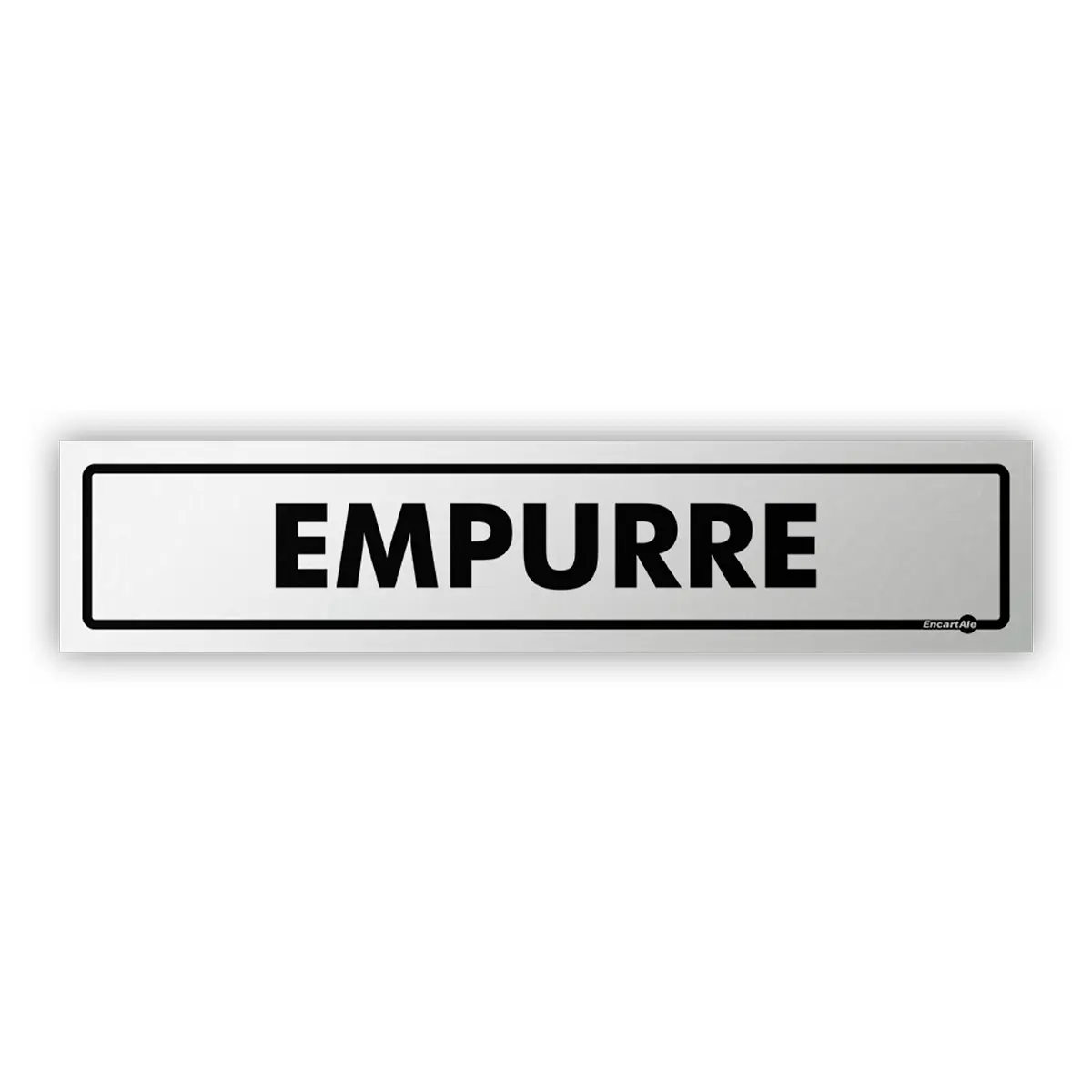 Placa Empurre  - Encartale