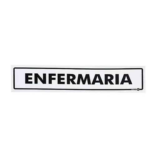 PS217 placa Enfermaria - Encarlate
