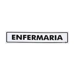PS217 placa Enfermaria - Encarlate