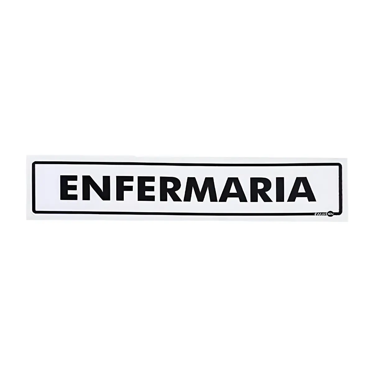 PS217 placa Enfermaria - Encarlate