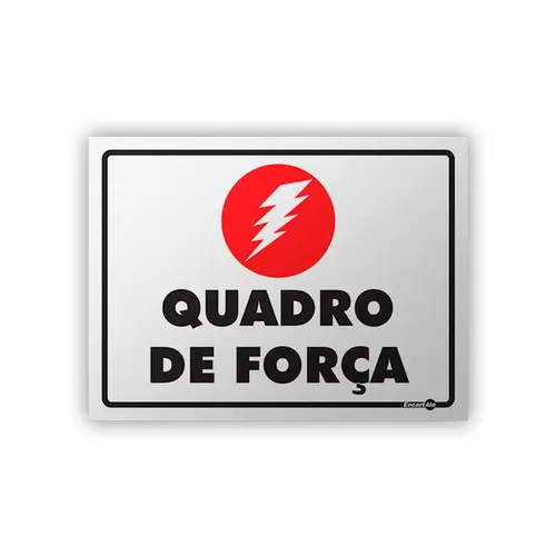 Placa Quadro de Força - Encartale