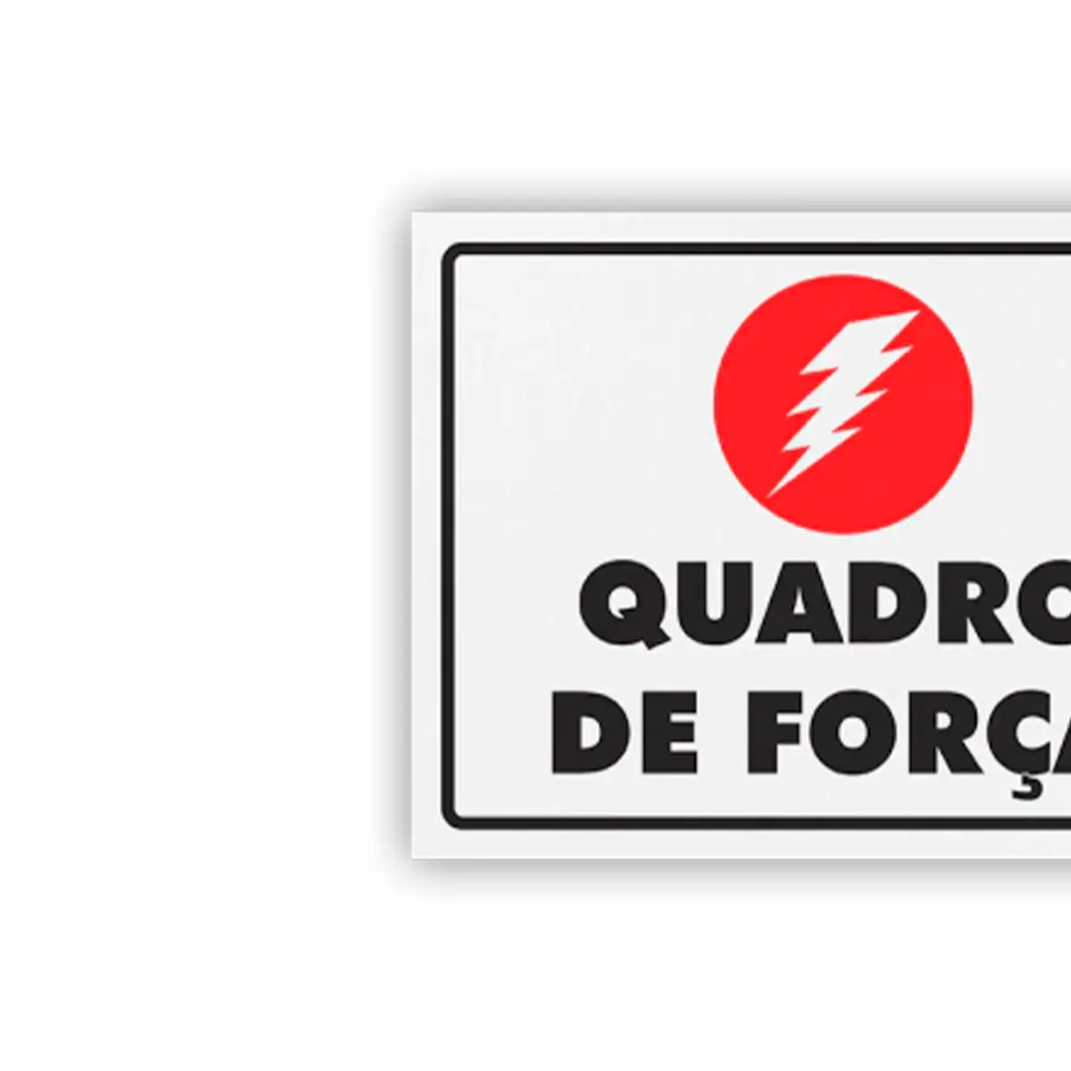 Placa Quadro de Força - Encartale