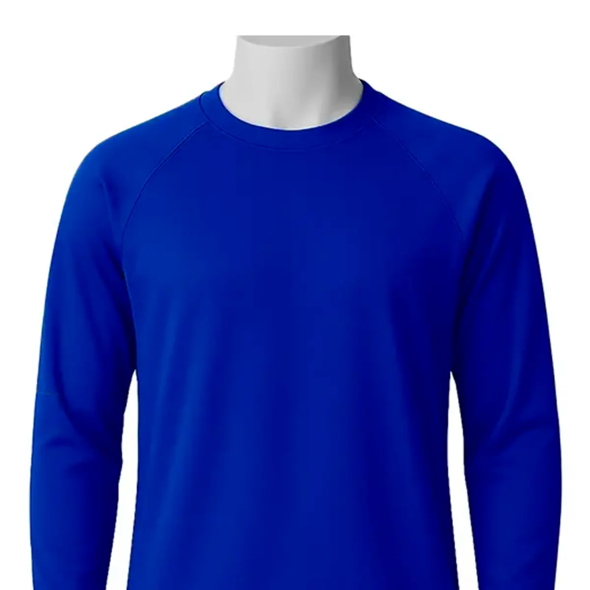 Camiseta Manga Longa com Proteção UV 50+ Azul Royal - E.G Simões