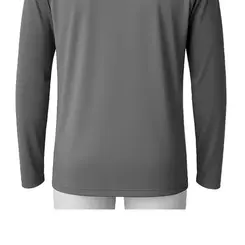 Camiseta Manga Longa com Proteção UV 50+Cinza - E.G Simões