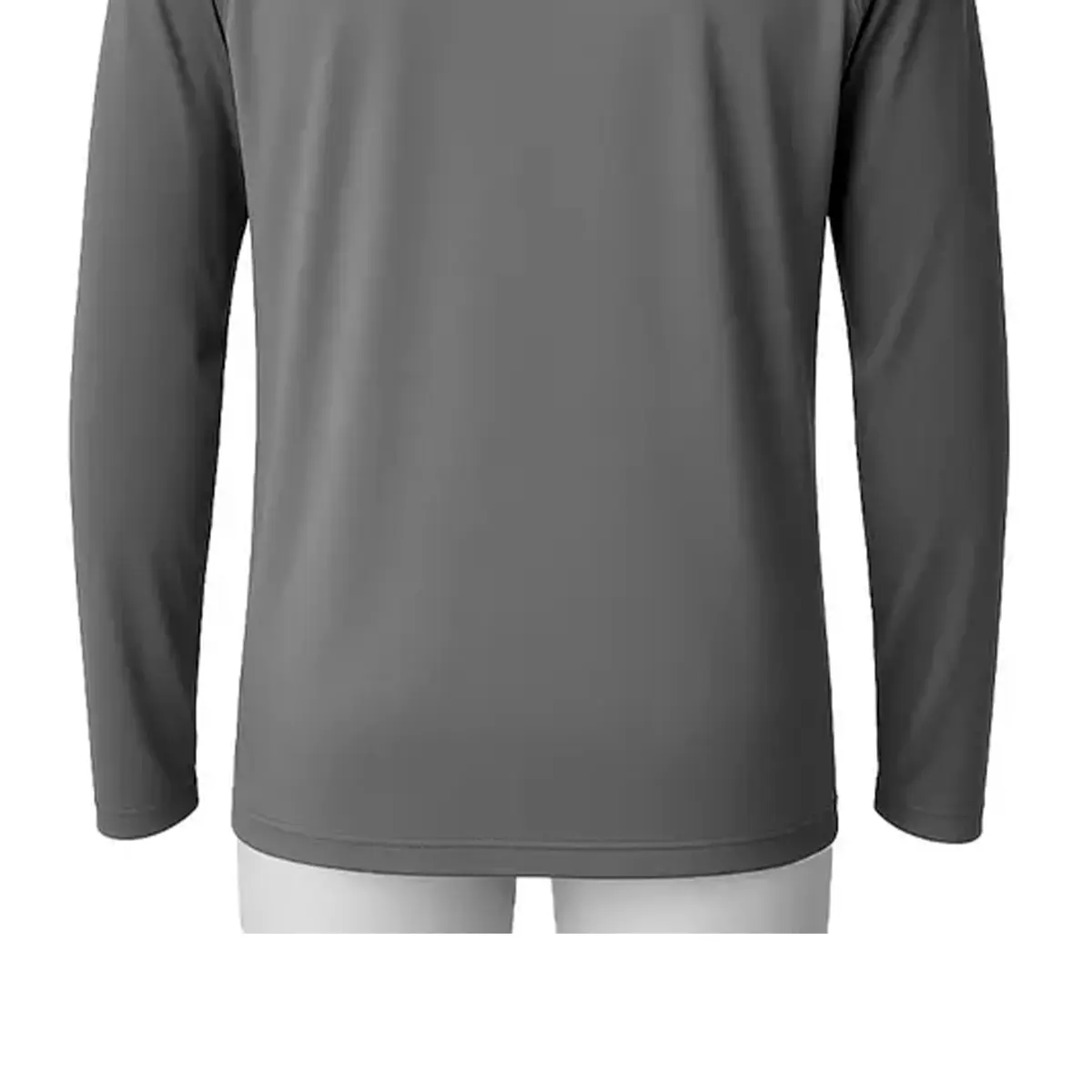 Camiseta Manga Longa com Proteção UV 50+Cinza - E.G Simões