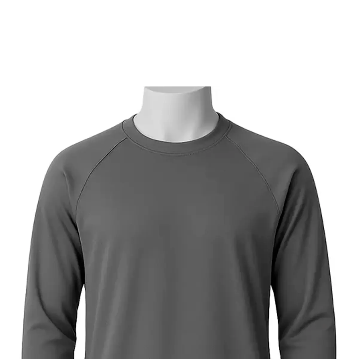 Camiseta Manga Longa com Proteção UV 50+Cinza - E.G Simões