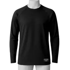 Camiseta Manga Longa com Proteção UV 50+ Preta- E.G Simões
