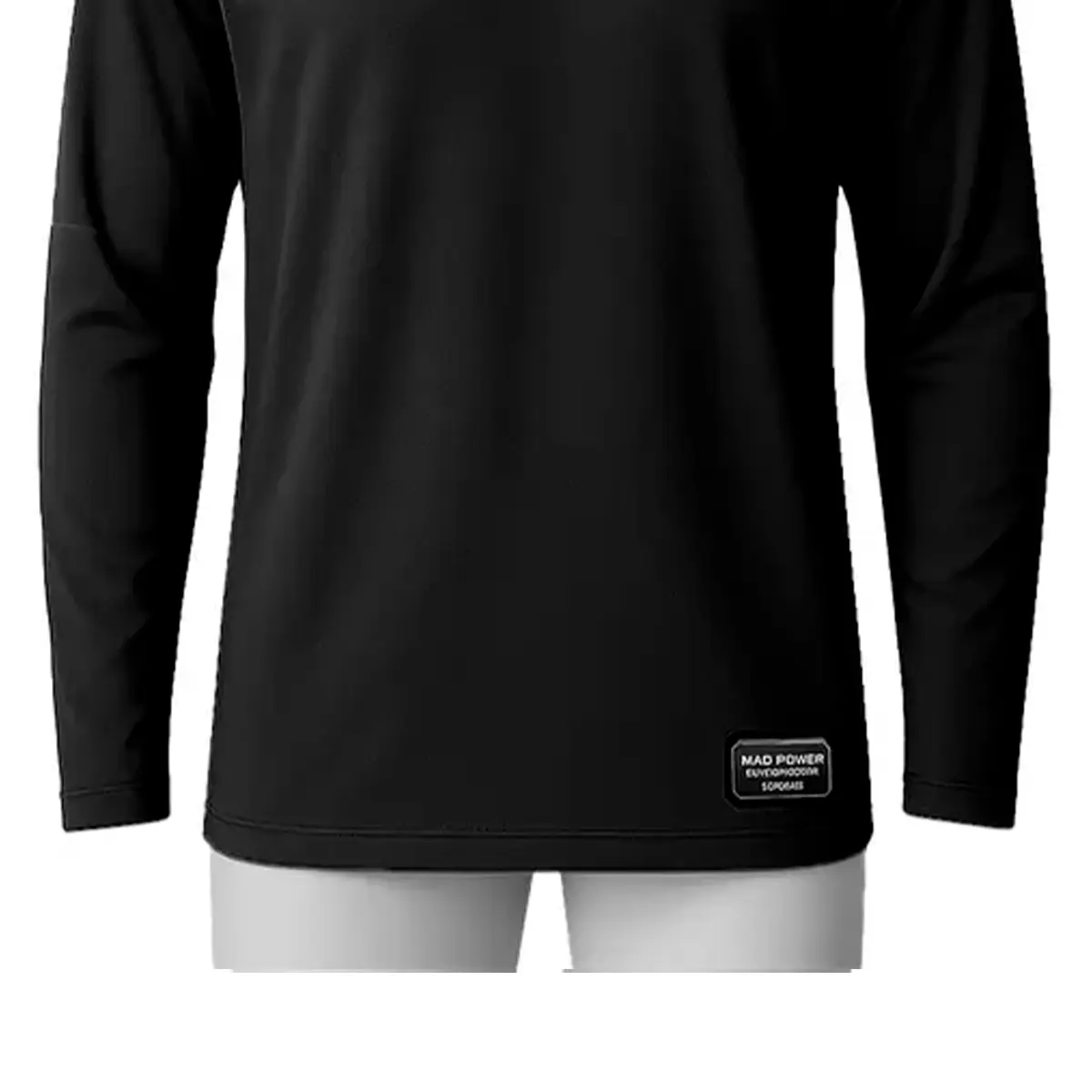 Camiseta Manga Longa com Proteção UV 50+ Preta- E.G Simões