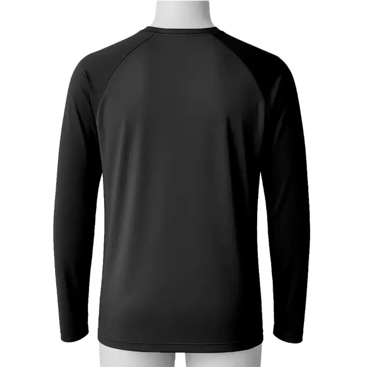 Camiseta Manga Longa com Proteção UV 50+ Preta- E.G Simões