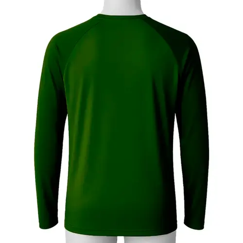 Camiseta Manga Longa com Proteção UV 50+ Verde  - E.G Simões