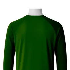Camiseta Manga Longa com Proteção UV 50+ Verde  - E.G Simões