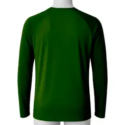 Camiseta Manga Longa com Proteção UV 50+ Verde  - E.G Simões