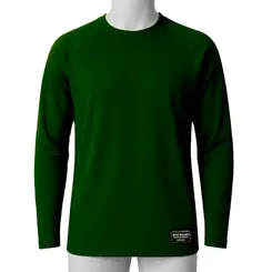 Camiseta Manga Longa com Proteção UV 50+ Verde  - E.G Simões