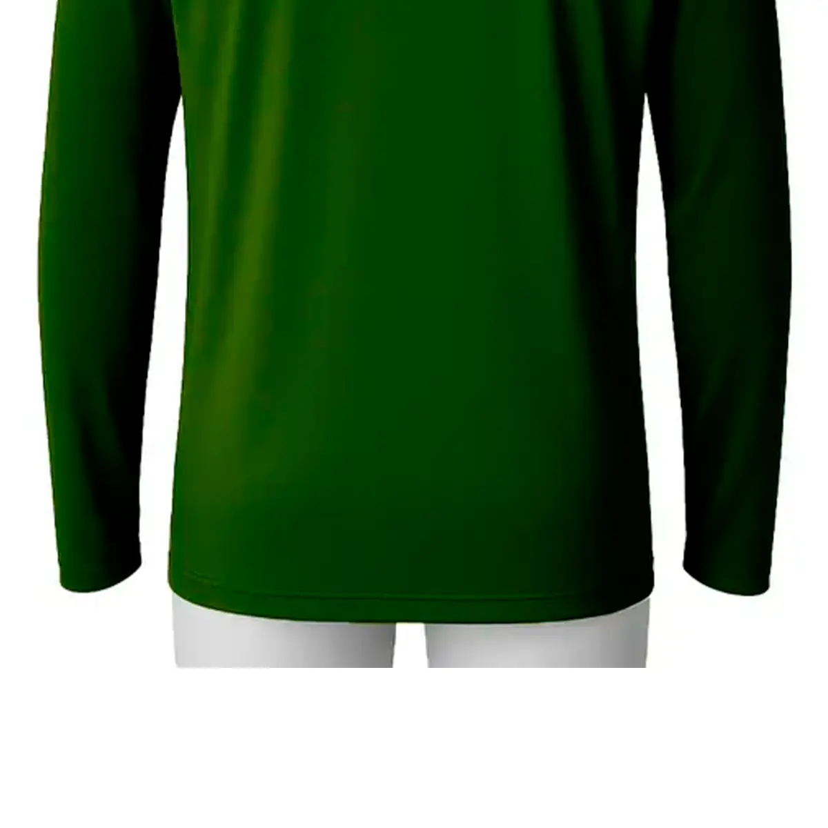 Camiseta Manga Longa com Proteção UV 50+ Verde  - E.G Simões