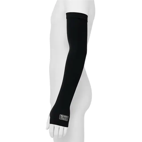 Manguito De Proteção UV 50+ Cor Preta Com Dedo - E.G Simões
