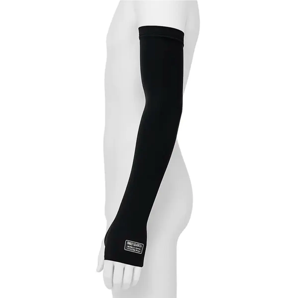 Manguito De Proteção UV 50+ Cor Preta Com Dedo - E.G Simões