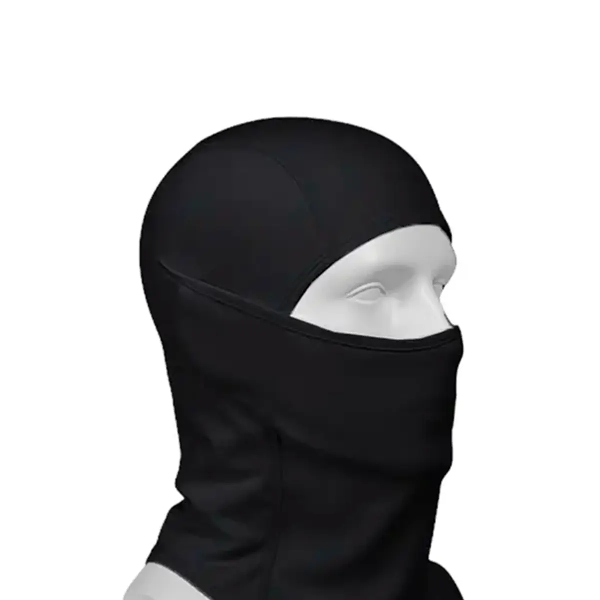 Capuz Balaclava Preto Com Proteção UV50+ - E.G Simões