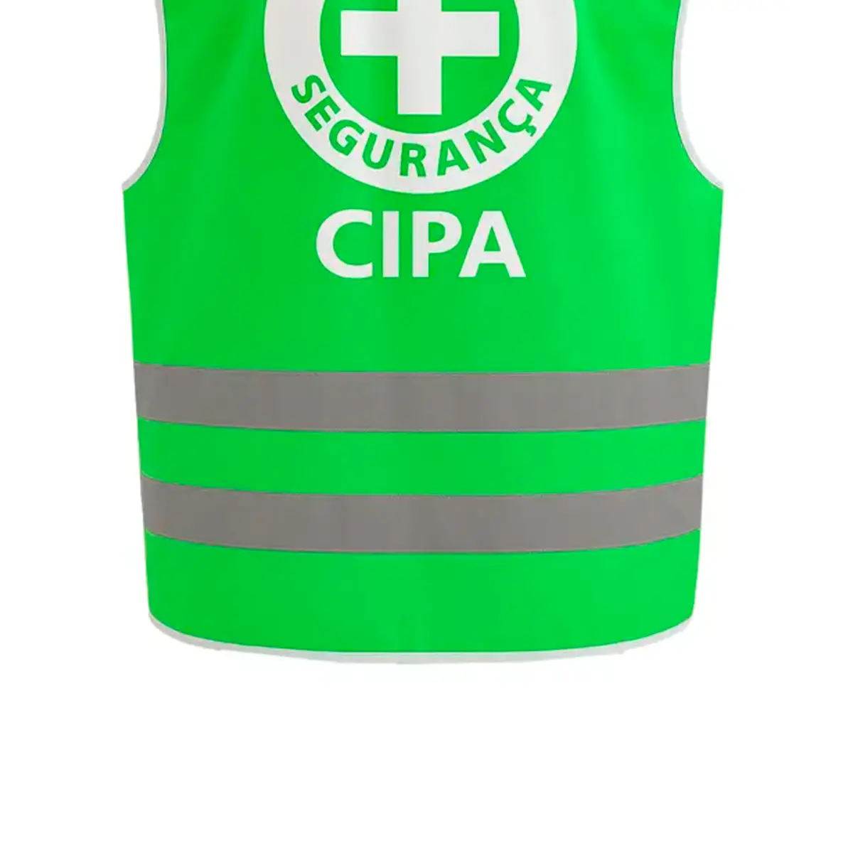 Colete Refletivo Verde com Logo da CIPA - E.G Simões