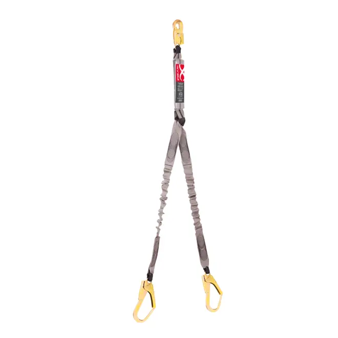 Cinto 2 Pontos Steelflex CA 41659 + Talabarte Y com Absorvedor | Kit Trabalho em Altura