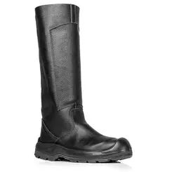 Bota Florestal em Couro com Ziper Proteção de Taloneira Palmilha Antiperfurante e Bico Aço - Bracol