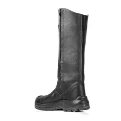 Bota Florestal em Couro com Ziper Proteção de Taloneira Palmilha Antiperfurante e Bico Aço - Bracol