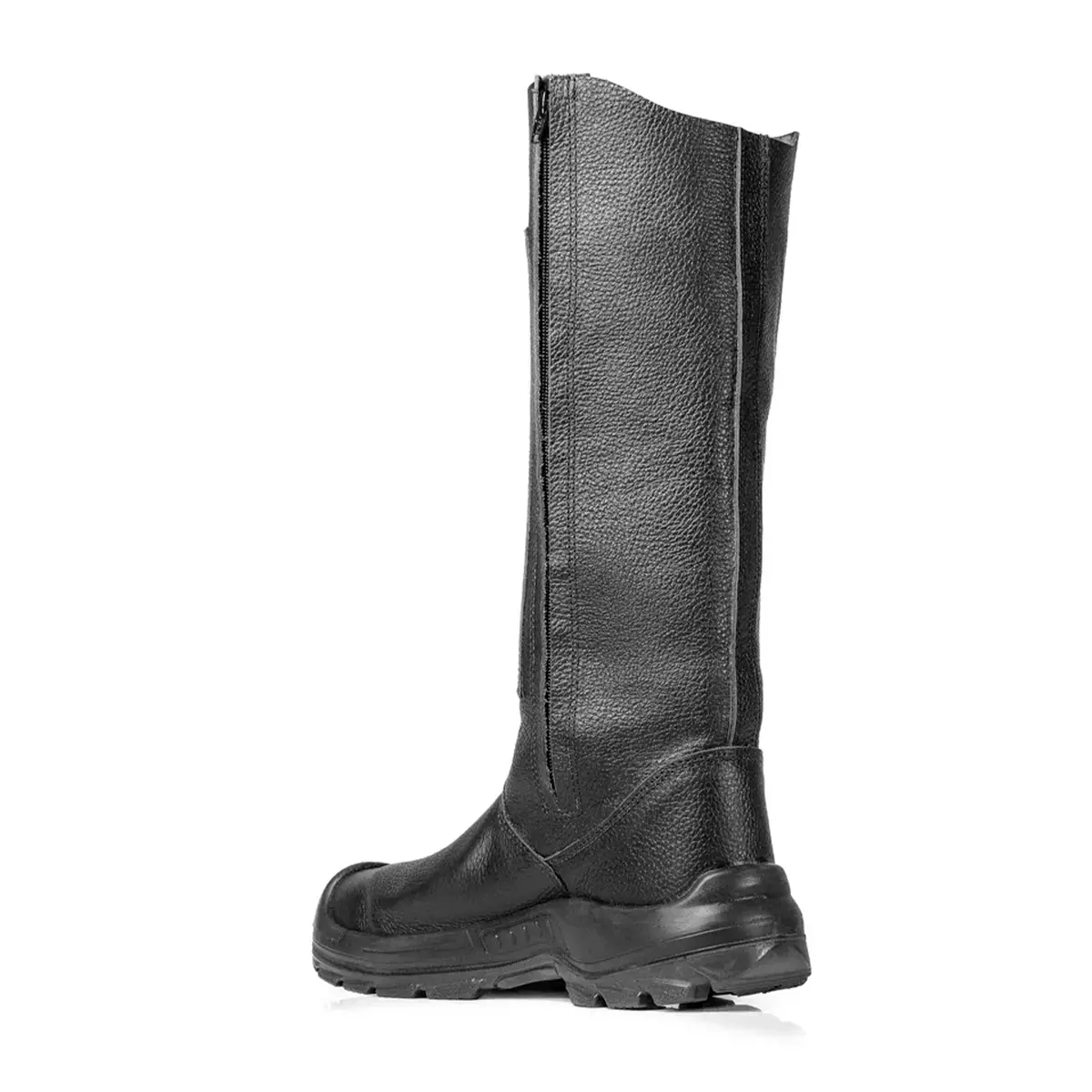 Bota Florestal em Couro com Ziper Proteção de Taloneira Palmilha Antiperfurante e Bico Aço - Bracol