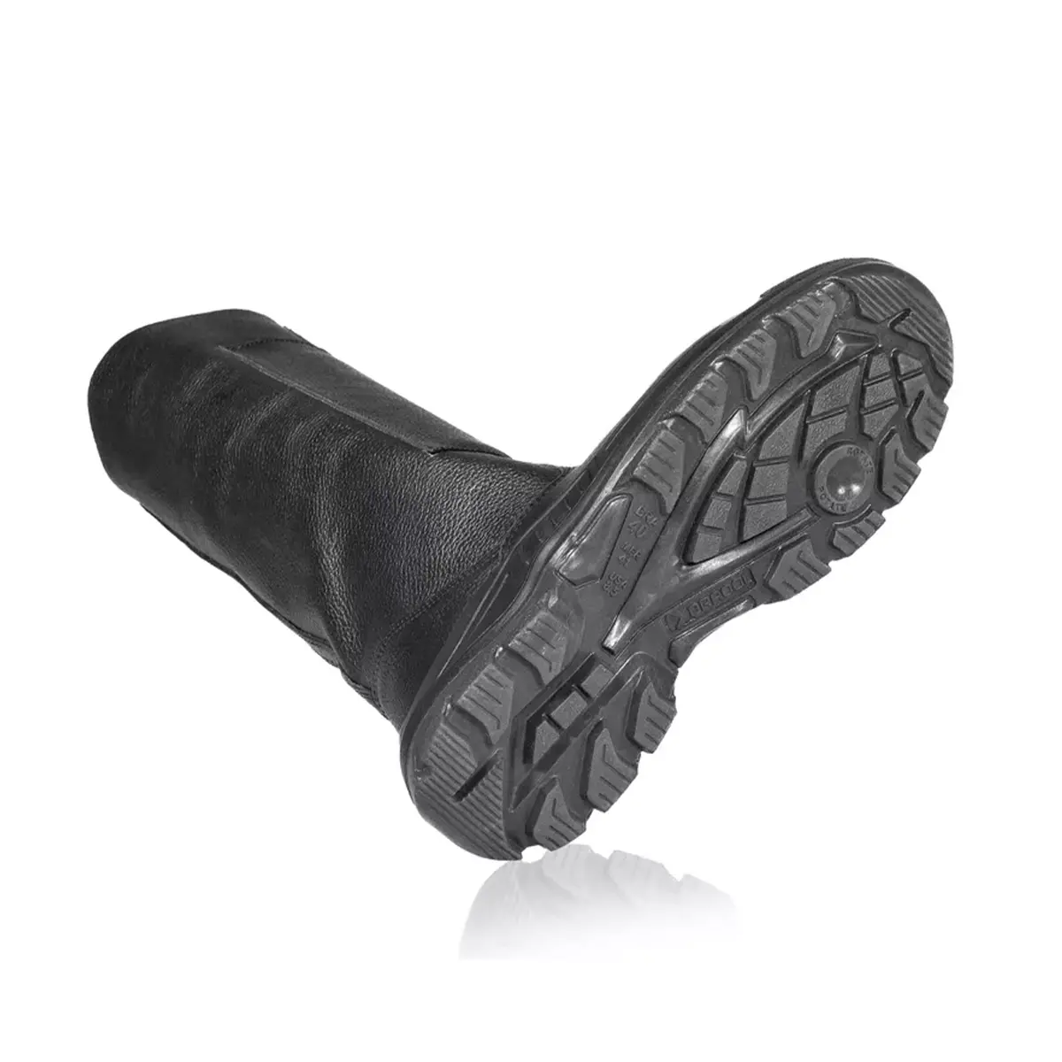 Bota Florestal em Couro com Ziper Proteção de Taloneira Palmilha Antiperfurante e Bico Aço - Bracol