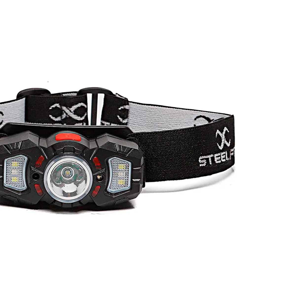 Lanterna de Cabeça Regarregável Steellight 1204 - Steelflex