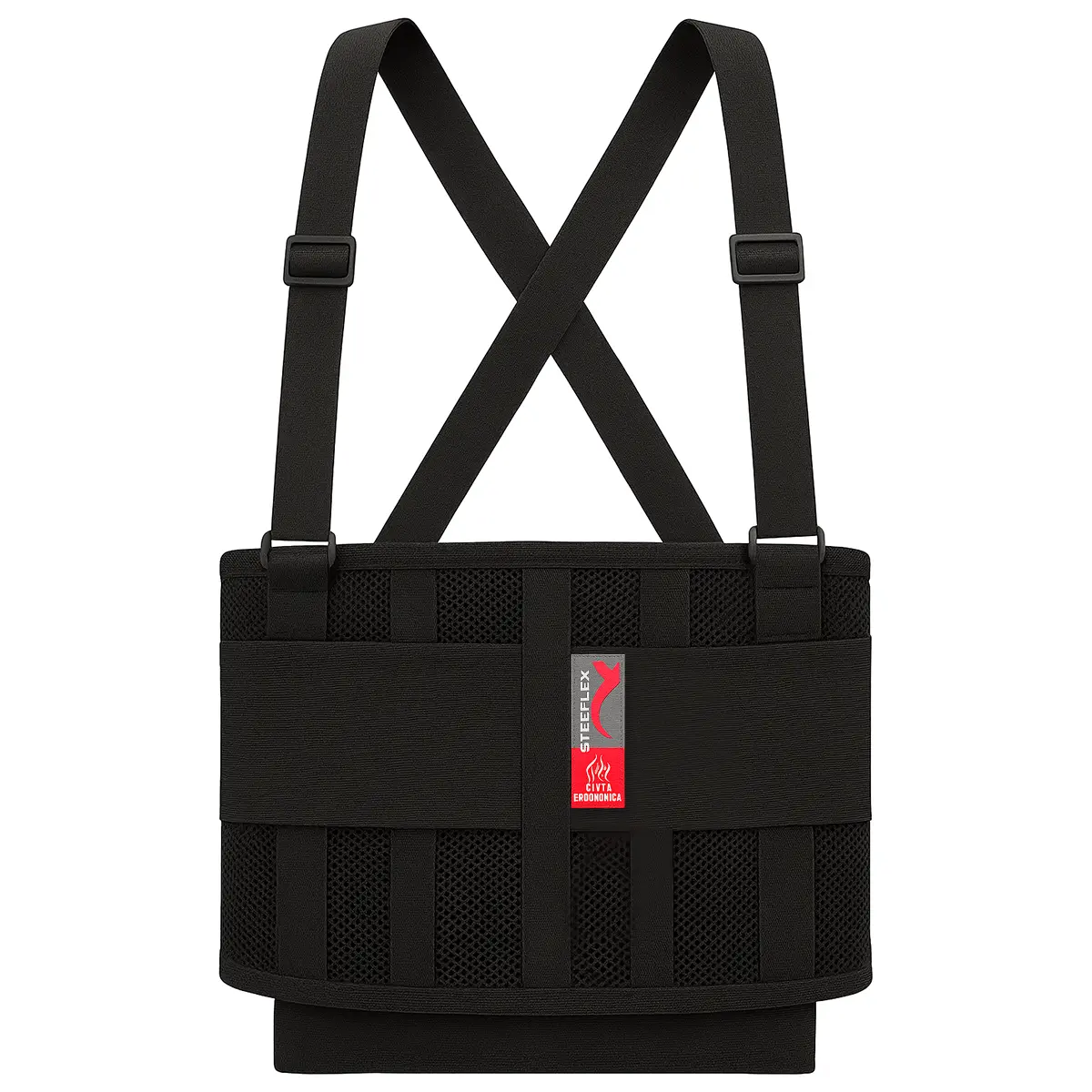 Cinta Lombar Ergonômica Telada STF-ERCE9140 Steelflex