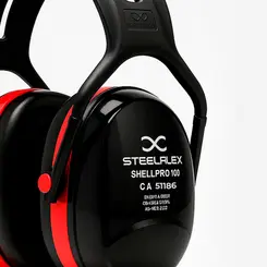Protetor Auditivo Tipo Concha 15dB Shell Pro 100 Steelflex
