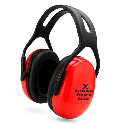 Protetor Auditivo Tipo Concha 20dB Shell Pro 300 Steelflex