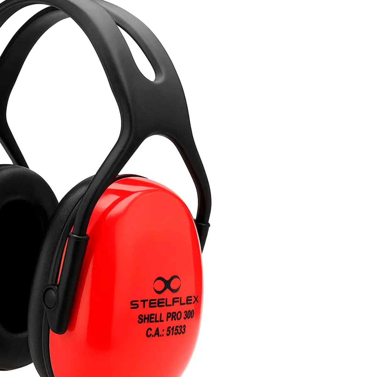 Protetor Auditivo Tipo Concha 20dB Shell Pro 300 Steelflex