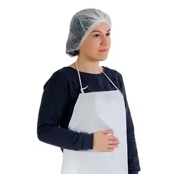 Avental Trevira Branco 120x70 com Cordão - Prevemax