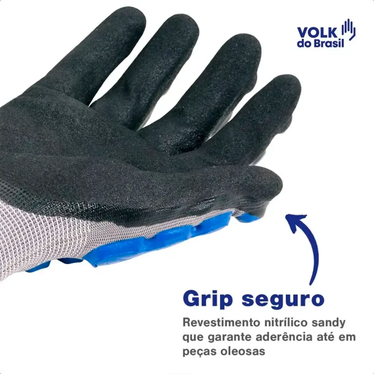 Luva Impacto Cut Oil - Volk