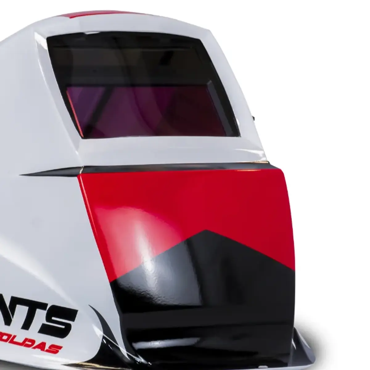 Máscara de Solda Automática Saints Branca Regulagem 9 a 13