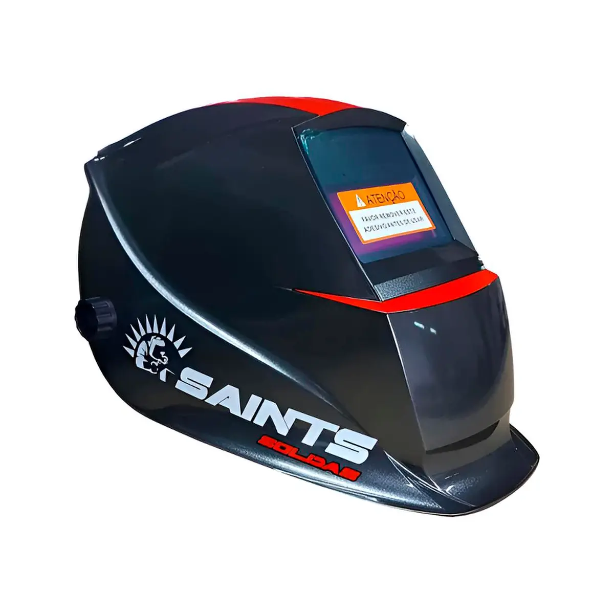Máscara de Solda Automática Saints Preta Regulagem 9 a 13