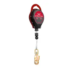 Trava Quedas Retrátil Steelflex STF-CQTQ0476-S com cabo de Aço Inox 6 metros