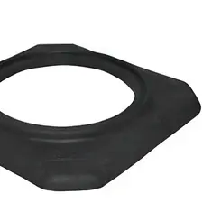 Base de Borracha Quadrada 3,2kg para Cone - Kteli