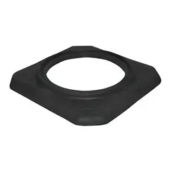 Base de Borracha Quadrada 3,2kg para Cone - Kteli