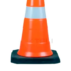 Base de Borracha Quadrada 3,2kg para Cone - Kteli