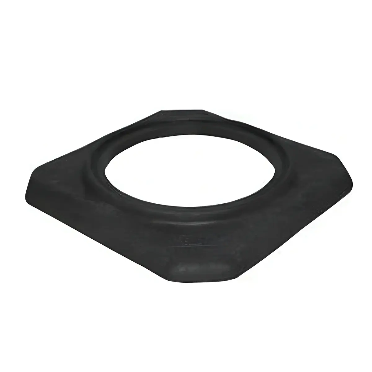 Cone de Sinalização Laranja com Faixa Refletivas e Base em Borracha 3,2kg - Kteli